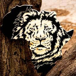 Africa Lion Wall Art - Home Decor Painting - thumbnail 3