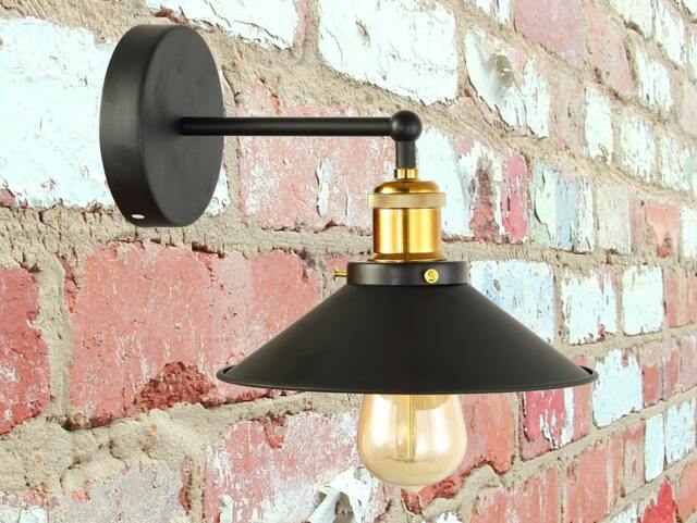 Iron Sconce Industrial Wall Lighting For Bar Downside Light Retro Light Fixture Loft Vintage Bedside Sconce - image 1