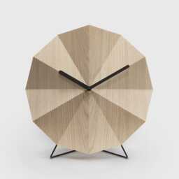 Delta Clock Stand Modern Home Design Office Decor - thumbnail 1