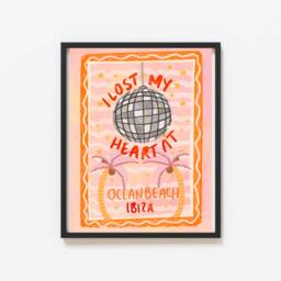 Custom Ibiza Club Print - Illustrated Holiday Wall Art - thumbnail 2