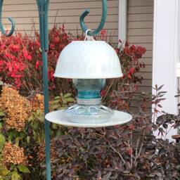 Hanging Bird Feeder Home Crafted Mason Jars Glassware, Stoneware & Pottery Delightful Feeder #767 - thumbnail 2