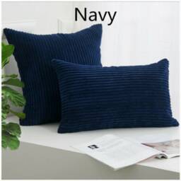 Handmade Corduroy Cushion Cover - 16x16 - thumbnail 3