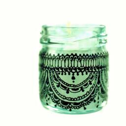 Mini Mason Jar Candles, Gift Set Of Three - thumbnail 3