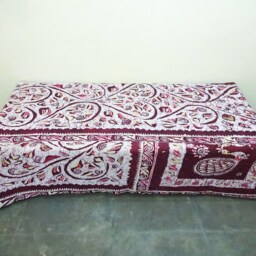 Handmade Twin Kantha Quilt Indian Cotton Bedspread Blanket - thumbnail 3