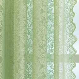 3 Colours Custom Curtain Made To Measure Sheer Lace Curtains With A Floral - thumbnail 2