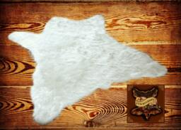 Faux Fur Bear Skin Rug - Soft Plush Accent - thumbnail 1