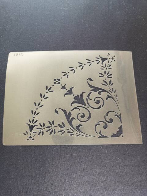 Flower Quarter Mandala Stencil, Flexible Reusable, Wall Decor, Home Decor, Furniture Painting, Craft Stencil From Bitofeverythingbyb