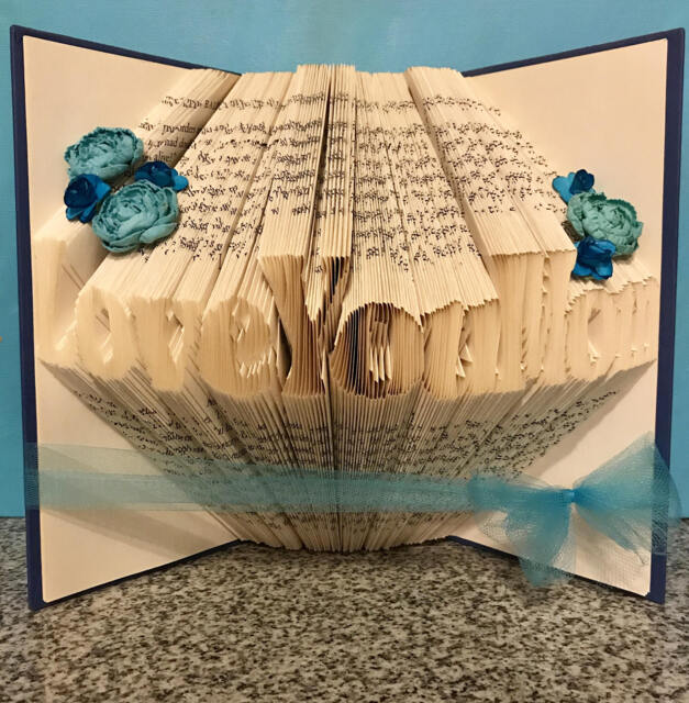 Love You Mom Folded Book - Mother's Day Birthday -Gift Christmas Just Because Valentines New Mom - image 1