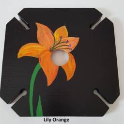 Flower/Lily Wine Rack - thumbnail 3