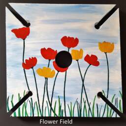Flower/Lily Wine Rack - thumbnail 2