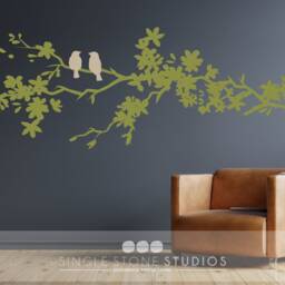 Tree Wall Decals Branch Nature's Longing - Vinyl Art Custom Home Decor - thumbnail 3