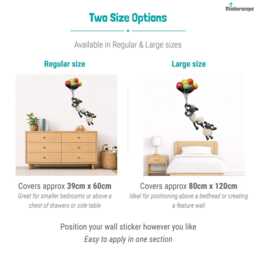 Shaun & Timmy Balloon Wall Sticker - Official The Sheep Decal - thumbnail 3