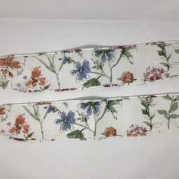 Laura Ashley Wild Meadow Sienna Handmade Pair Of Curtain Tie Backs Piped - thumbnail 2