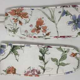 Laura Ashley Wild Meadow Sienna Handmade Pair Of Curtain Tie Backs Piped - thumbnail 3