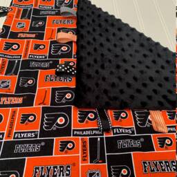 Tag Blanket - Philadelphia Flyers Small Baby - thumbnail 3