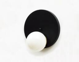 Modern Black Wall Sconce Light White Minimalist Lamp Foyer Lights Kitchen Bathroom Bedside