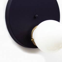 Modern Black Wall Sconce Light White Minimalist Lamp Foyer Lights Kitchen Bathroom Bedside - thumbnail 4