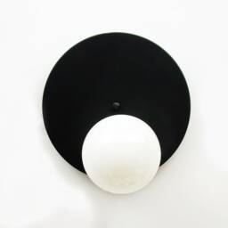Modern Black Wall Sconce Light White Minimalist Lamp Foyer Lights Kitchen Bathroom Bedside - thumbnail 2