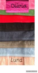 Toucan Towel - Personalised Face Cloth/Hand Bath = Embroidered With & Text - thumbnail 1