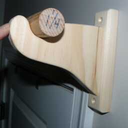 Wood Curtain Rod Brackets - thumbnail 2