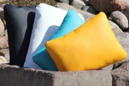 Cushion Cover 50 X 30 cm Artificial Leather Lounge Chair Cushion Back Throw Pillow Wellness