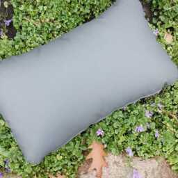 Cushion Cover 50 X 30 cm Artificial Leather Lounge Chair Cushion Back Throw Pillow Wellness - thumbnail 2