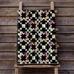 Radiant Summer Quilt Pattern - Bright Patchwork Throw - Digital PDF Download - thumbnail 3