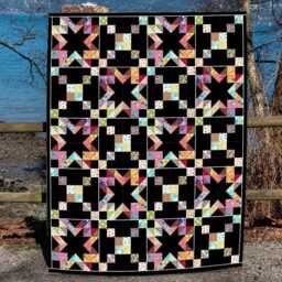 Radiant Summer Quilt Pattern - Bright Patchwork Throw - Digital PDF Download - thumbnail 4