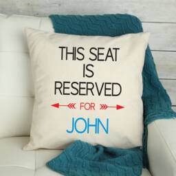 Reserved For Grandad Pillow - Grandparent Gift Grandpa Throw Grandfather Cushion - thumbnail 3