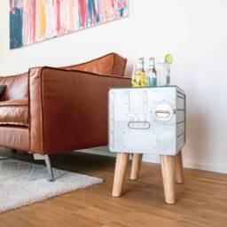 Aircraft Side Table Coffee Container Airline Airplane Original Bord Box Aviation Furniture Trolley Pilot Decor