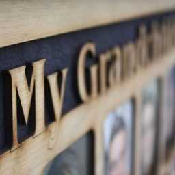 6 To 8 Grandkids Names Mat Insert - Only For 11x14 Picture Frame - Gifts Great Grandparents Grandchildren Personalized Customized - thumbnail 2