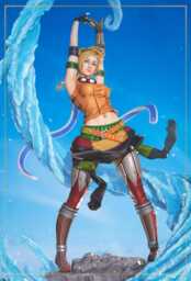 Rikku - Final Fantasy X 3D Printed Figure 110 Scale - thumbnail 1