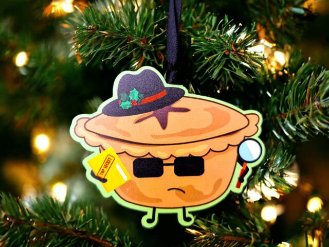 Mince Spy Christmas Ornament, Novelty Ornament - image 1
