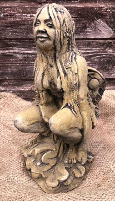 Fairy Sprite Stone Garden Ornament - image 1