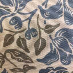 Clarke & William Morris Mallow Denim Arts Crafts Cushion Cover 16 - thumbnail 2
