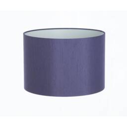 Hand Made Grape Purple Satin Backed Dupion Lampshade - thumbnail 2