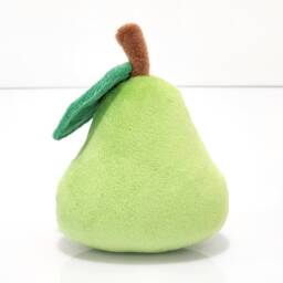 Pear Plush Set Handmade Kawaii Minky Fruit Plushies - thumbnail 3