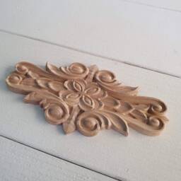 Wooden Carved Decor With For Furniture - thumbnail 3