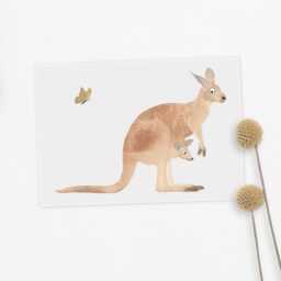 Kangaroo Iron-On Patch - thumbnail 3