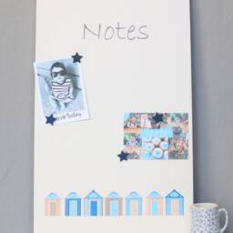 Beach Huts Magnetic Noticeboard - thumbnail 2
