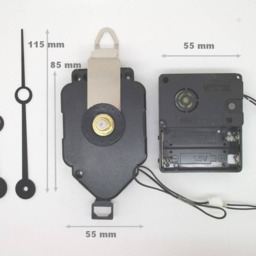 Clock Pendulum Mechanism Movement Ringing Hands Hole 8.8/11.5cm Diy Westminster Repair - thumbnail 2
