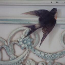 3D Swallow Wall Art Lucky Bird Home Decor, Wedding Decorations - thumbnail 3