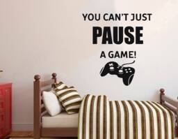 Gamer Wall Decal Video Game Controller, Gaming Room Decor 3067 - thumbnail 1