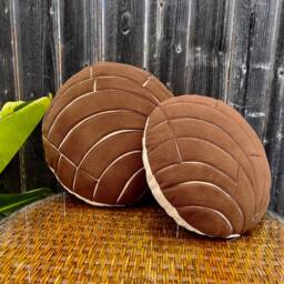New Thick Frosting Pan Dulce Concha Pillow, Pan Pillow Xxl 20 - thumbnail 3