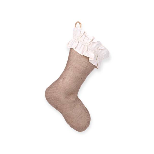 Classic Christmas Stocking With Traditional Pattern - image 1