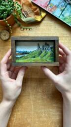 The Druid Diorama Print - thumbnail 1
