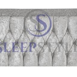 Glitz Chesterfield Upholstered Headboard - thumbnail 4