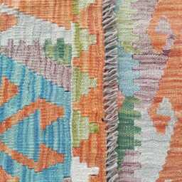 Tribal Wool Runner, Handmade Artisan Afghan Turkish Persian Qashqai Moroccan Navajo Flatweave, Natural Kilim Rug 243x80 cm - thumbnail 3