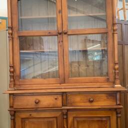 French/Italian Dresser Buffet Glass Welsh Cabinet - Custom Paint You Choose Your Design - thumbnail 3