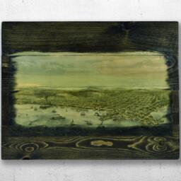 Seattle Wood Map - Art Pallet Washington Historic Rustic Home Decor Old Antique - thumbnail 2